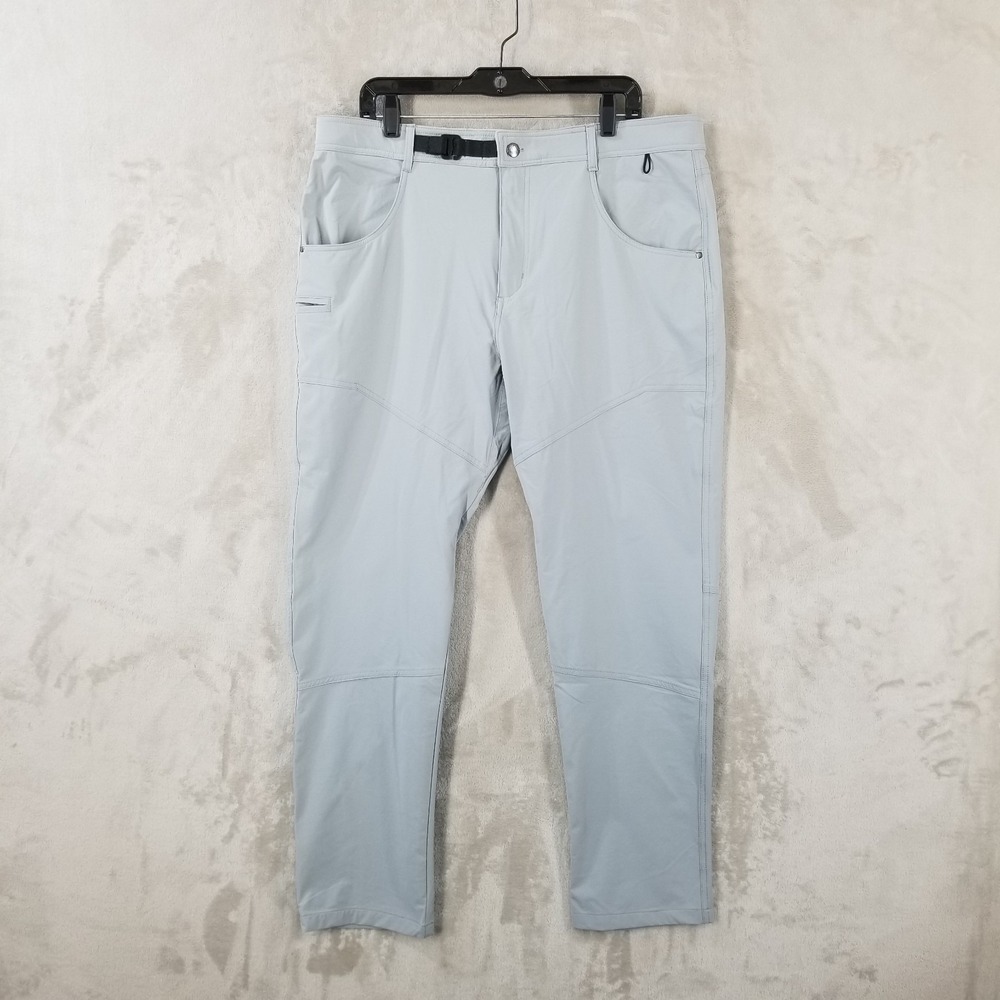 Nebu The Rob Roy Pants Men 38 x 30 (actual) Quarry Fitted Stretch Pockets Hiking
